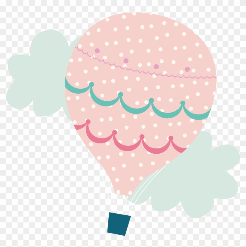 Hot Air Balloon - Illustration Clipart