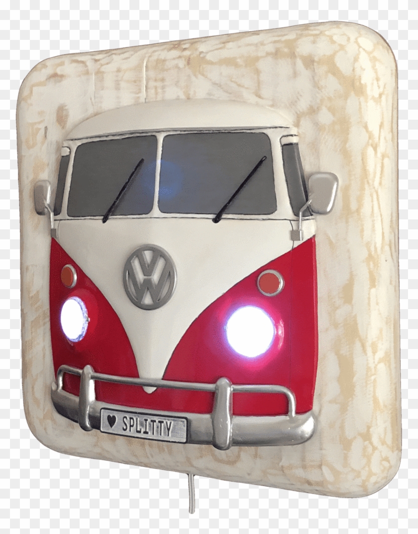 Split Window Vw Bus - Volkswagen Type 2 Clipart