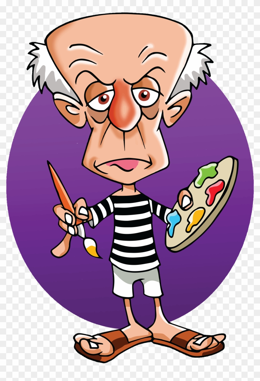 Eps Pablo Picasso Cartoon Caricature - Clip Art Picasso - Png Download