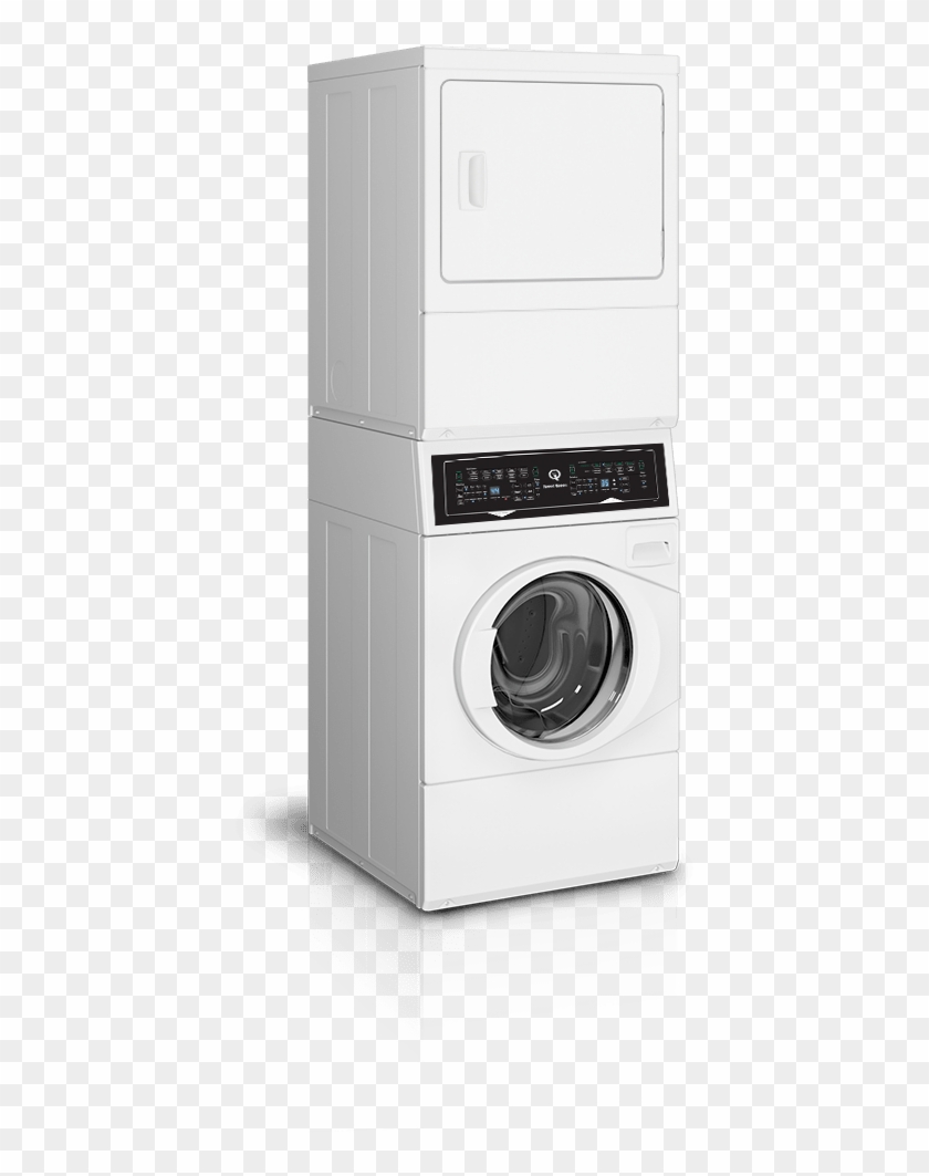 Stacked Washer Dryer - Washing Machine Clipart #3642717