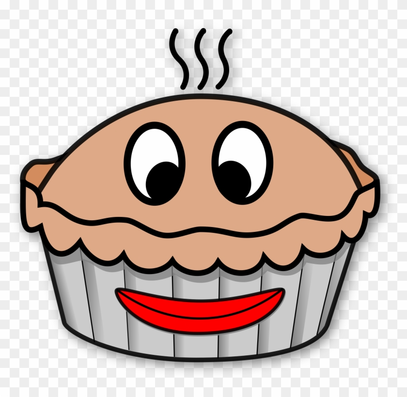 Pie Face Cartoon , Png Download - Cartoon Pie With Face Clipart