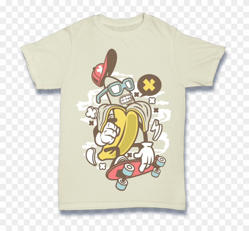 Banana Buy T Shirt Design - Cartoon Clipart #3643212