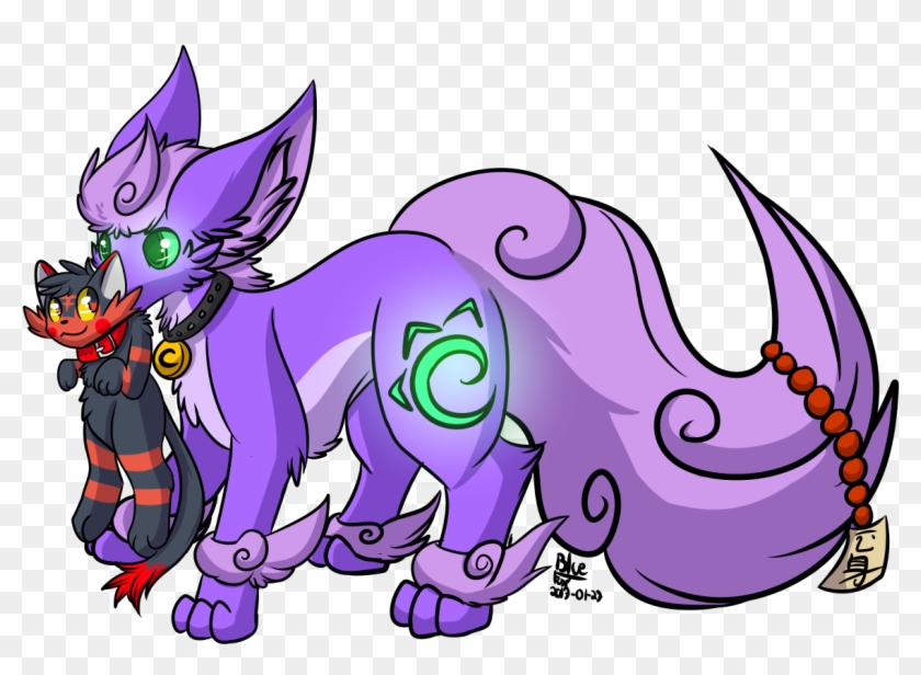 A Mao And A Ruff, One Held By The Scruff - Cat Held By Scruff Drawing Clipart