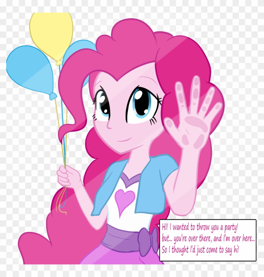 Pie Throwing Png - Mlp Ticklish Pinkie Pie Clipart