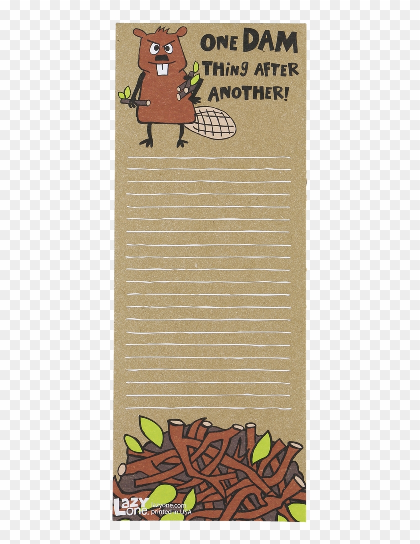 One Dam Thing - Cartoon Clipart #3643543