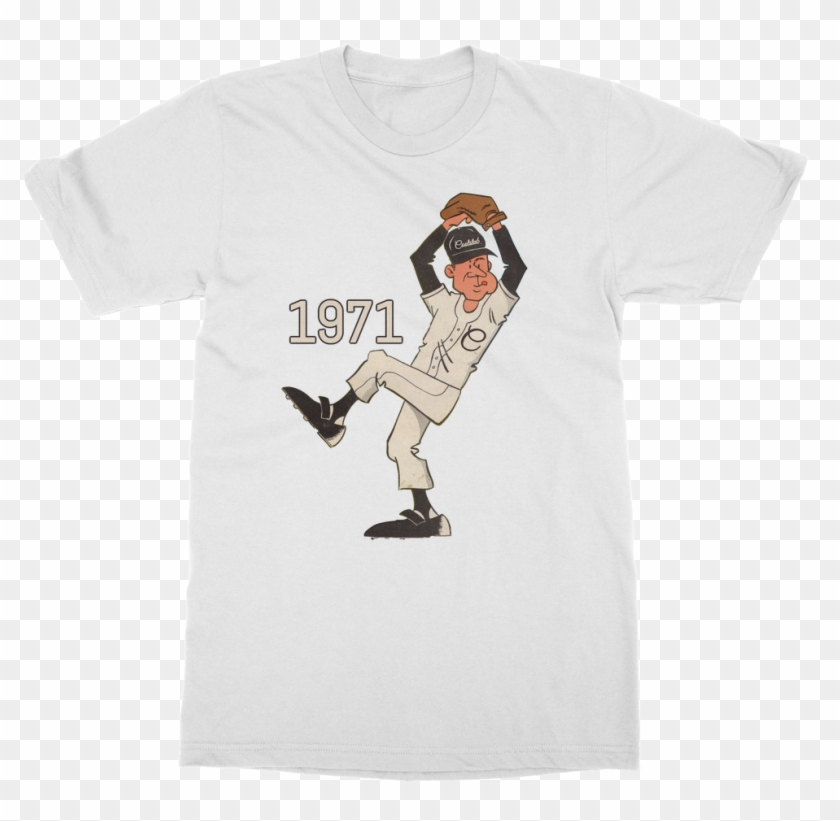 Coolstub™ 1971 Retro Baseball Pitcher Classic Adult - Cartoon Clipart