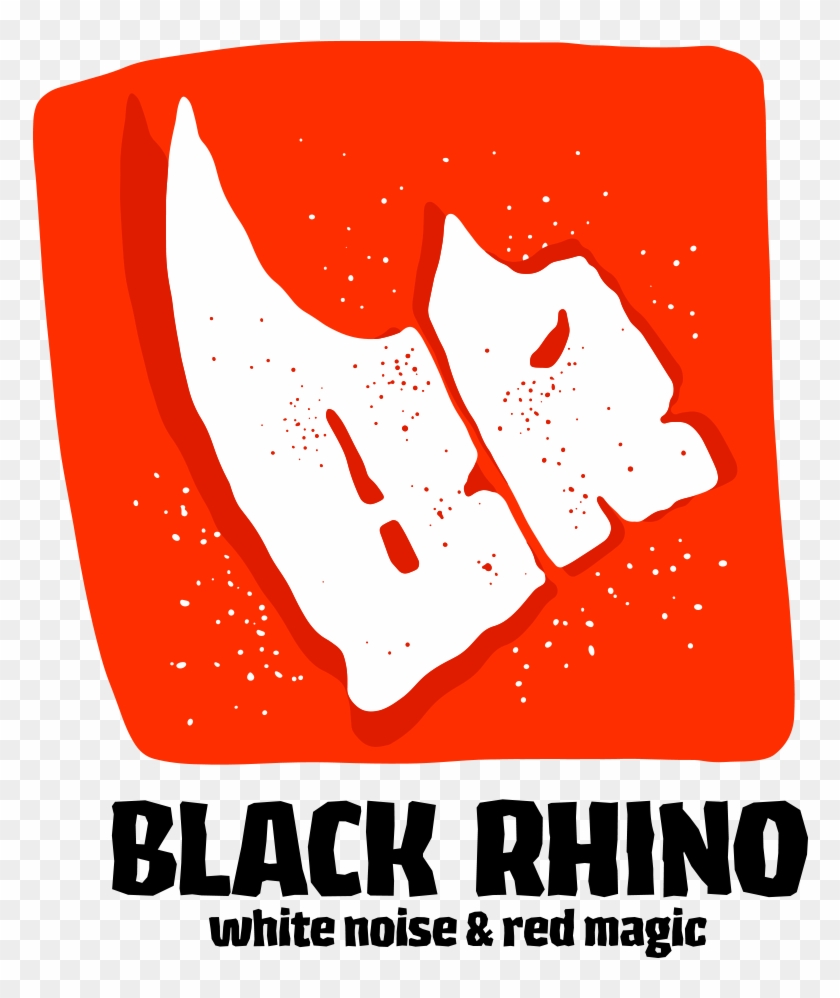 Black-rhino Logo - Poster Clipart #3643796