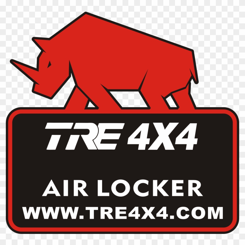 Tre Air Locker Rhino Logo - Nissan Patrol Y60 Clipart