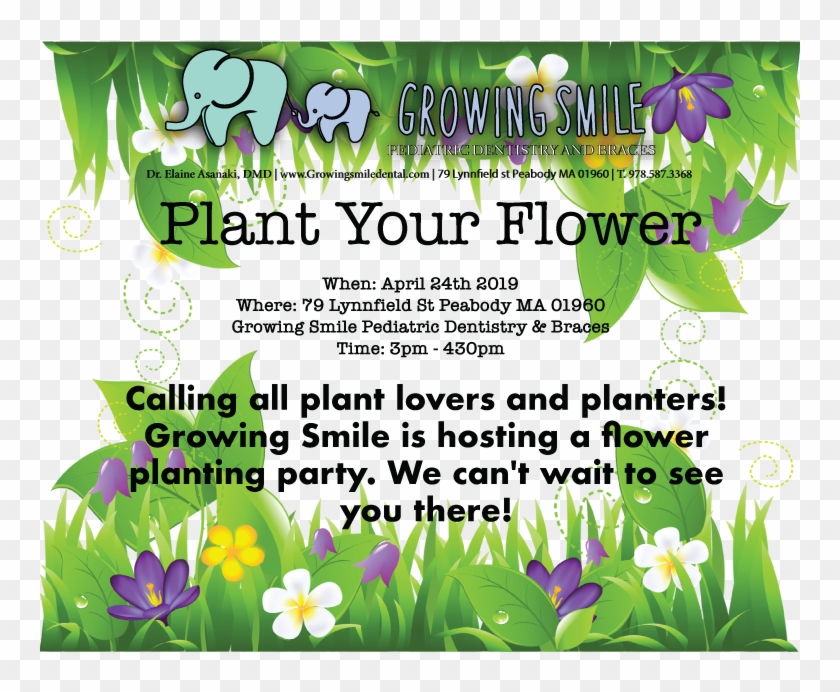 Plant Your Flower - Clipart Transparent Background Spring - Png Download #3644151