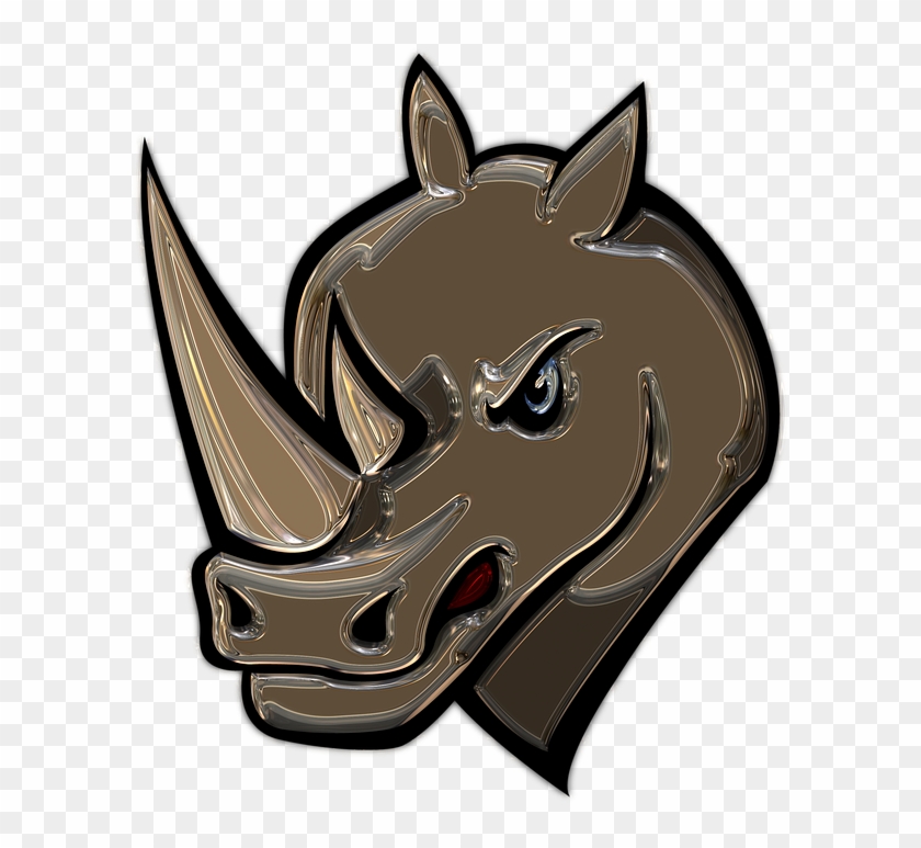 Nosorožec Hlava Clipart #3644154