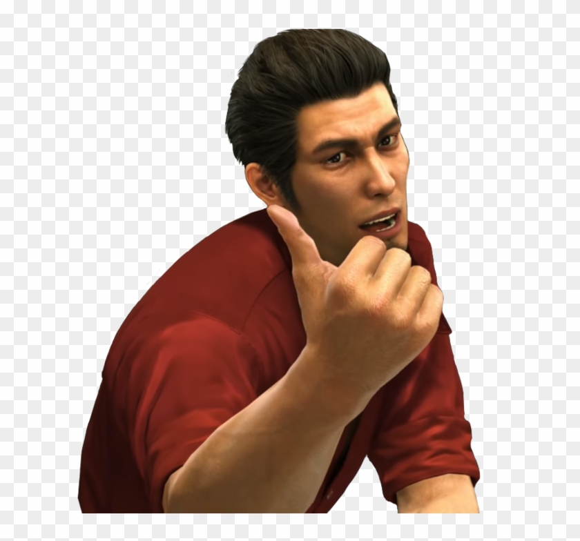 1 Reply 0 Retweets 2 Likes - Yakuza 6 Kiryu Selfie Clipart