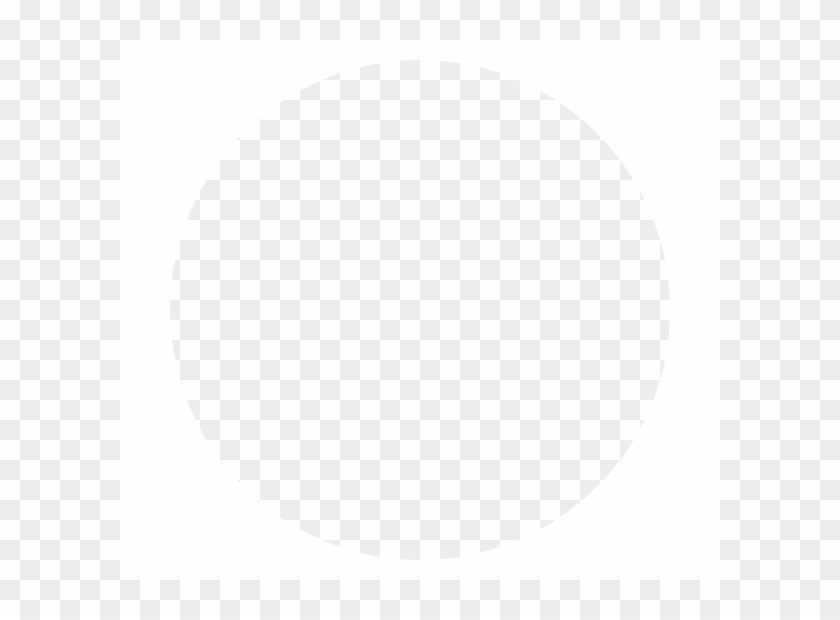 Curvy Mask Circle - Johns Hopkins Logo White Clipart