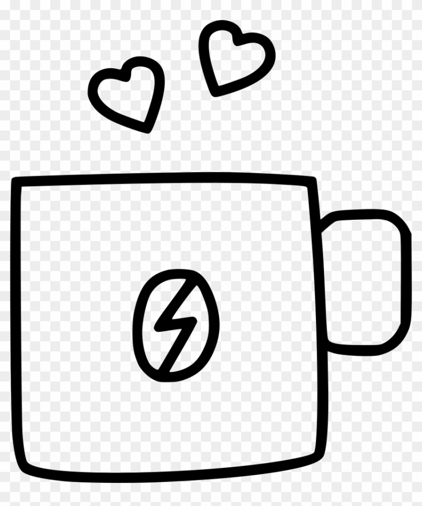Coffee Cup Day Heart Comments - Clip Art - Png Download