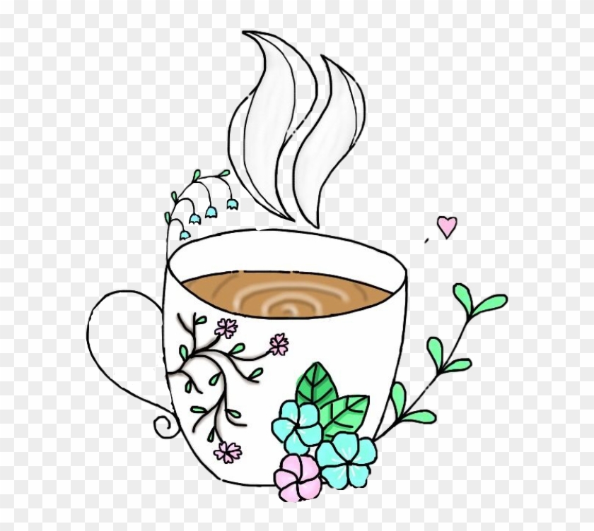 Coffee Coffeecup Nature Drawing Interesting Art Sea Clipart #3644773