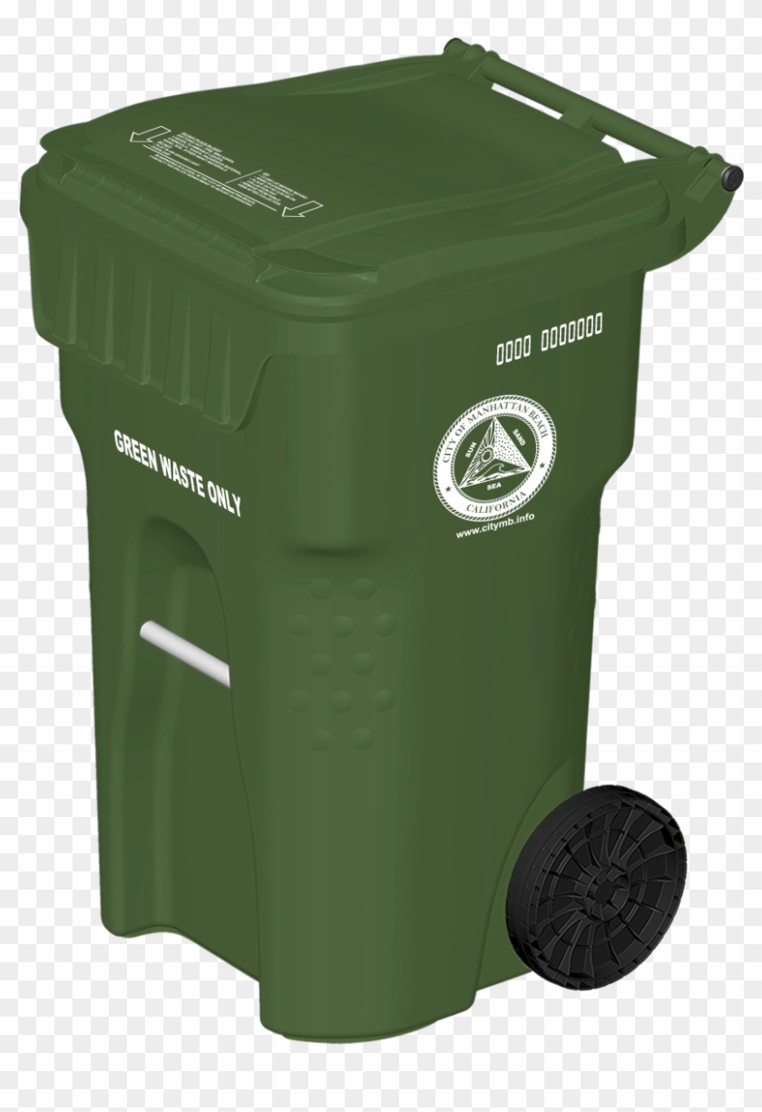 Green Waste - Recycling Bin Clipart