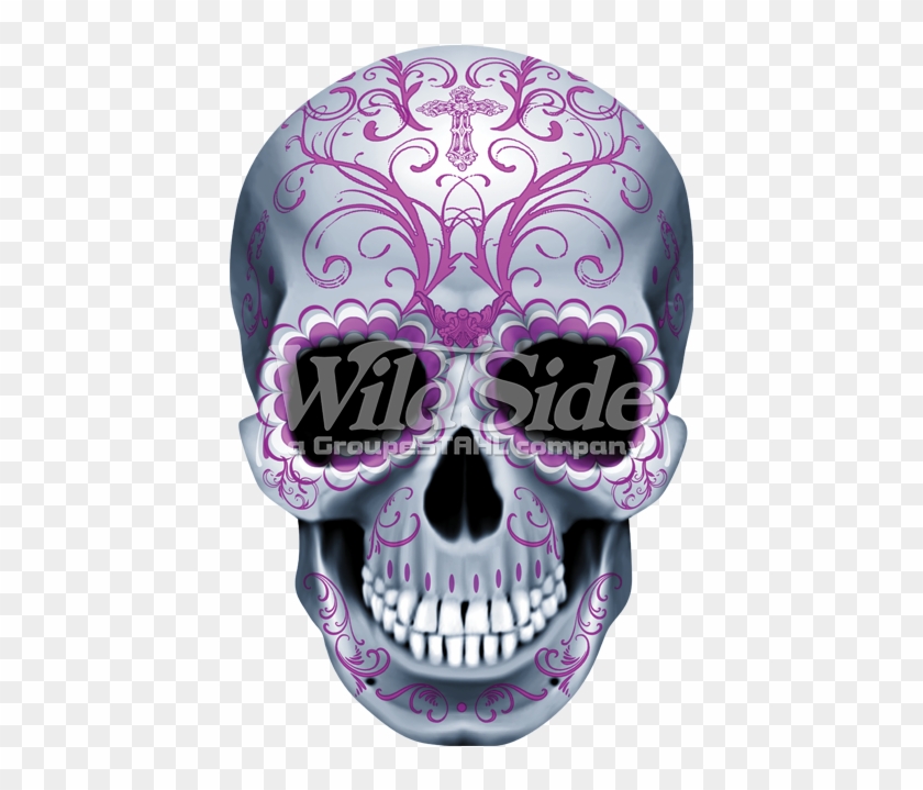 Candy Skull - Pink - Candy Skulls Clipart #3645507
