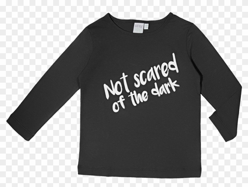 Little Man Happy Not Scared Longsleeve - Long-sleeved T-shirt Clipart #3645785