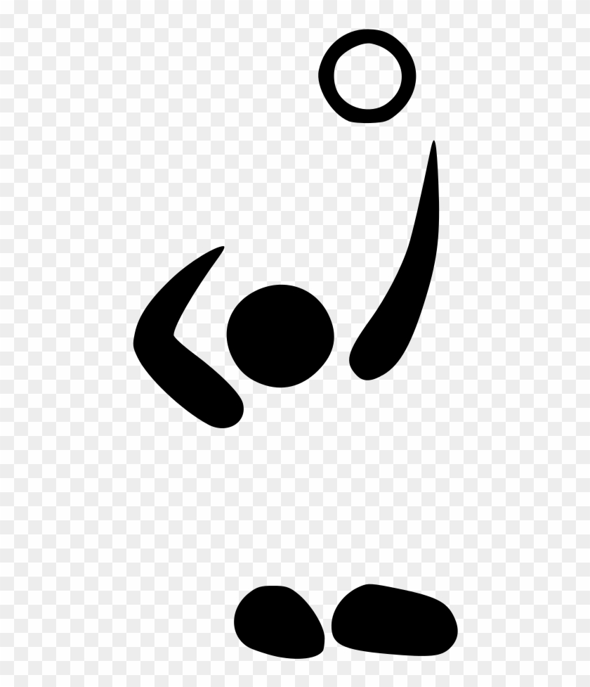 Sitting Volleyball Pictogram Clipart