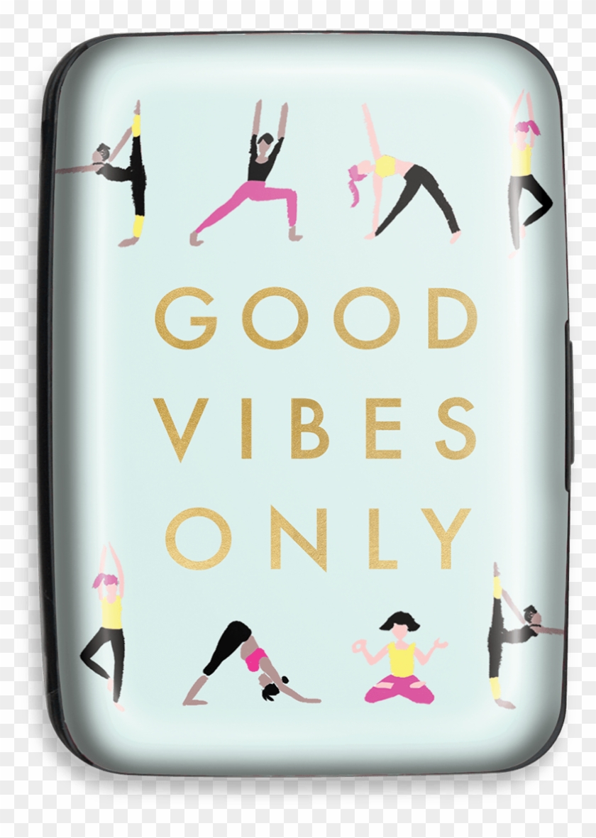 Good Vibes Only Credit Card Case - Cartoon Clipart #3646758