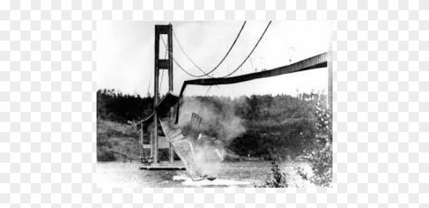 Epic Fails - Tacoma Narrows Bridge Collapse Clipart #3647028