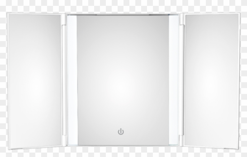 Illuminations Sleek Vanity Mirror With Three Panels - Wardrobe Clipart #3647354