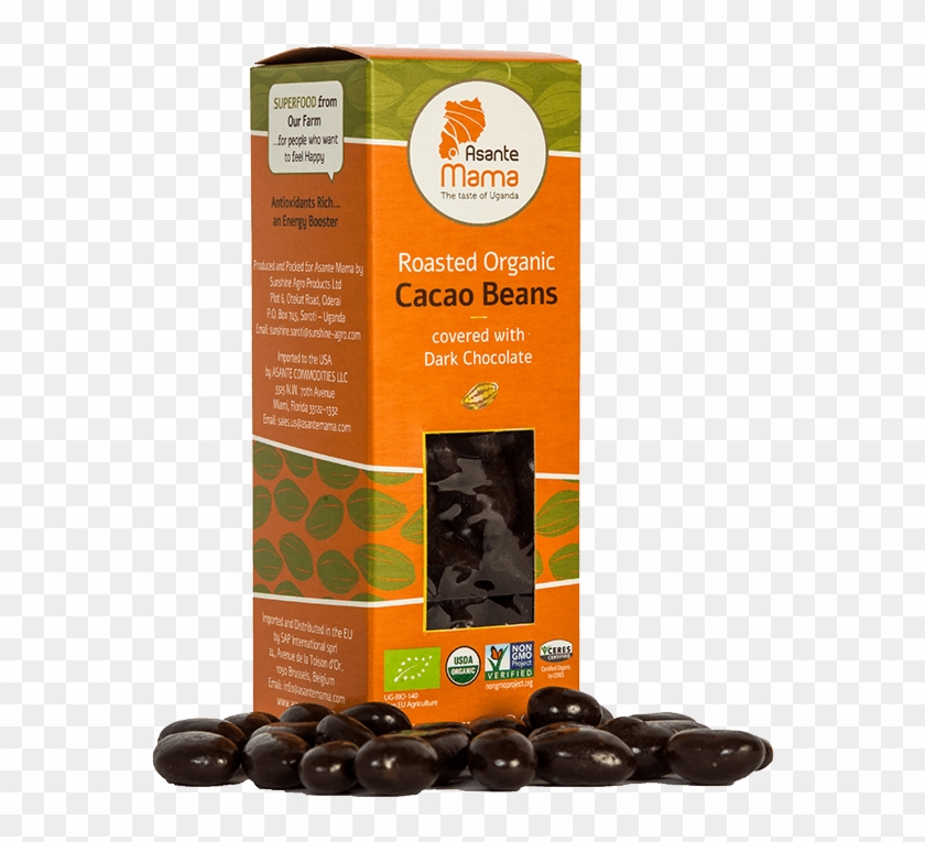 Roasted Organic Cocoa Beans - Chocolate-covered Raisin Clipart #3647777