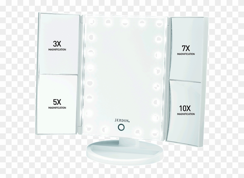 Jerdon Style Multi-mag 3x, 5x, 7x, 10x Vanity Mirror - Electronics Clipart #3647911