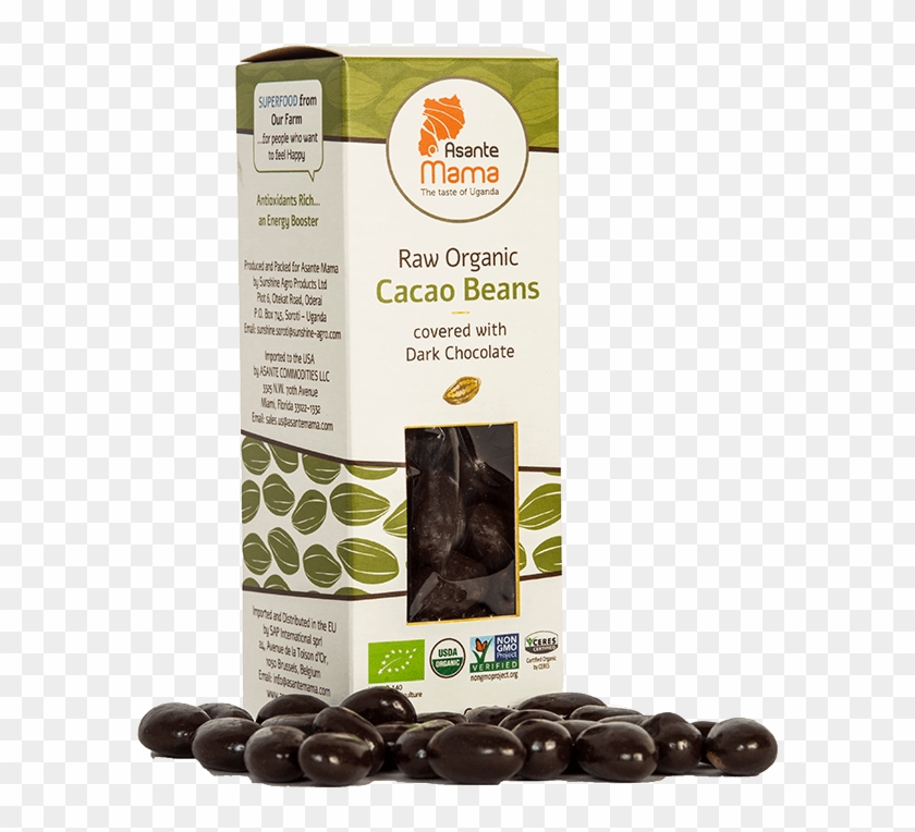 Raw Organic Cocoa Beans - Chocolate-covered Raisin Clipart