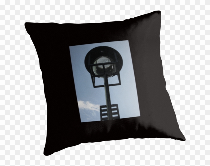 Mackintosh Lampost Outside Glasgow School Of Art - Thin Blue Line Throw Pillows Clipart #3648224