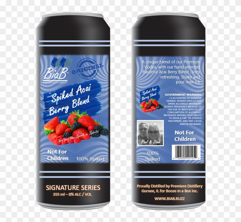 A Unique Blend Of Our Premium Vodka, With Our Hand - Bottle Clipart #3648388