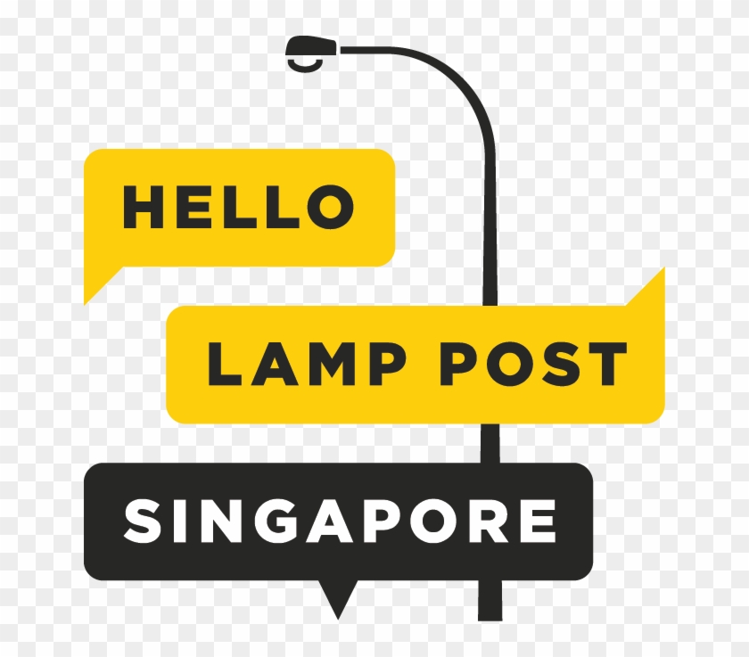 Hello Lamp Post Singapore Clipart #3648463