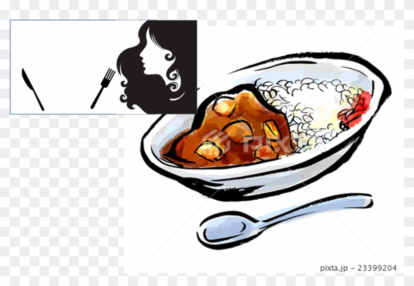 Curry Peak - Fried Egg Clipart