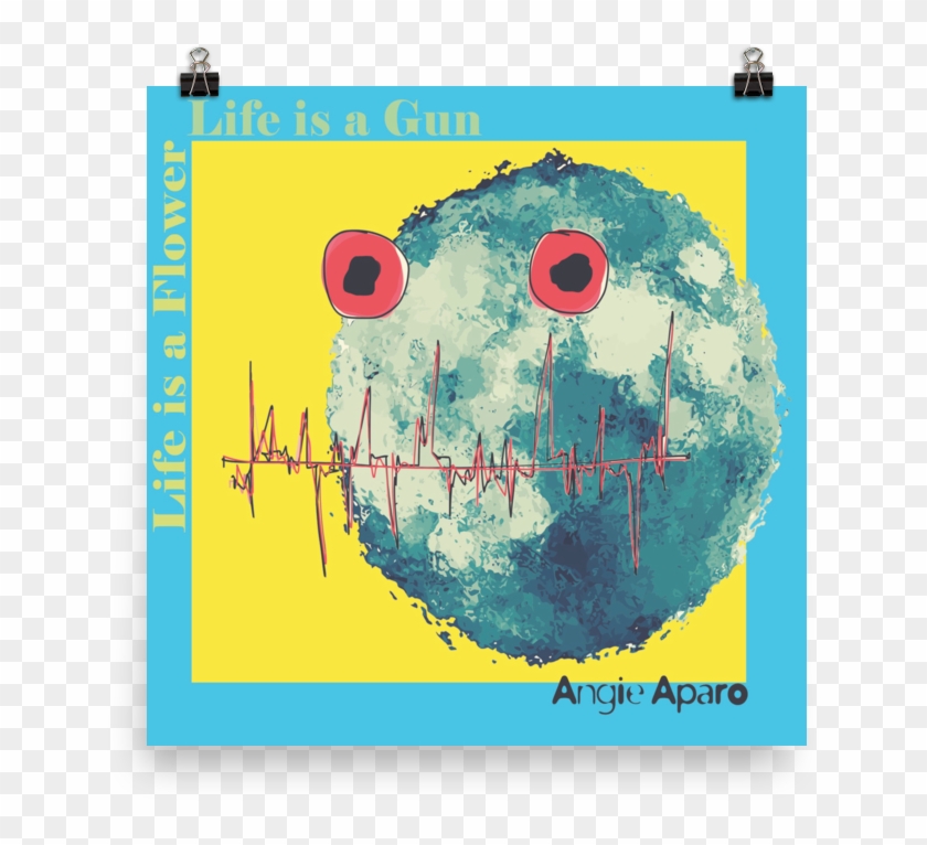 Album Cover Poster - Angie Aparo Life Is A Flower Clipart #3648660
