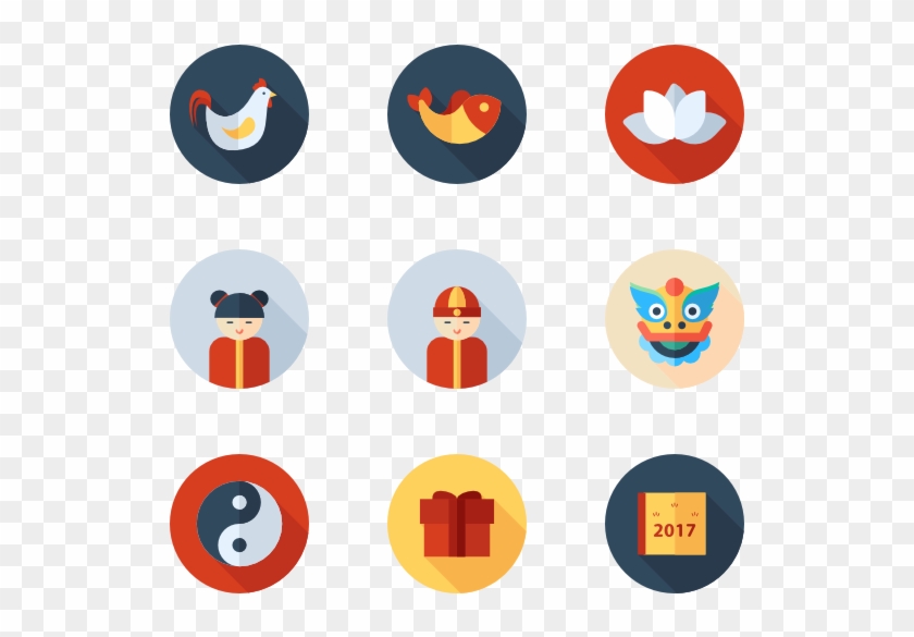 Chinese New Year - Chinese New Year Icon Pack Clipart #3648869