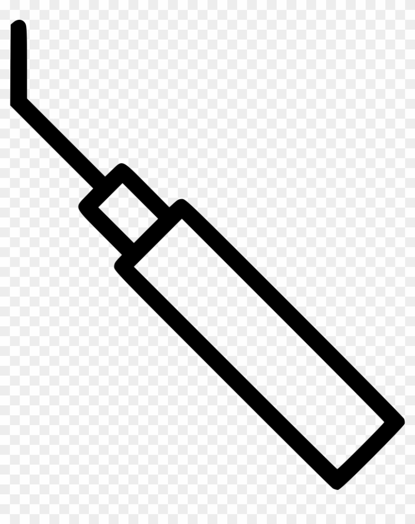 Plugger Dentist Tool Equipment Comments - Dentistry Clipart