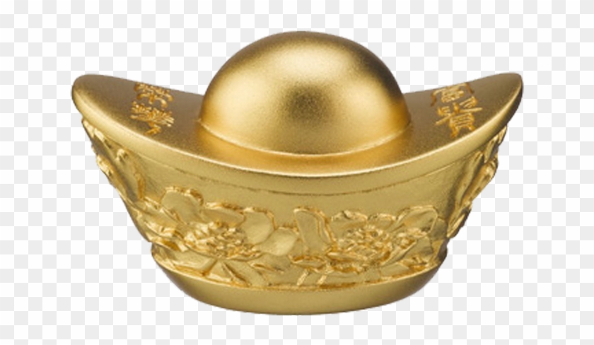 Details - Gold Yuanbao Png Clipart