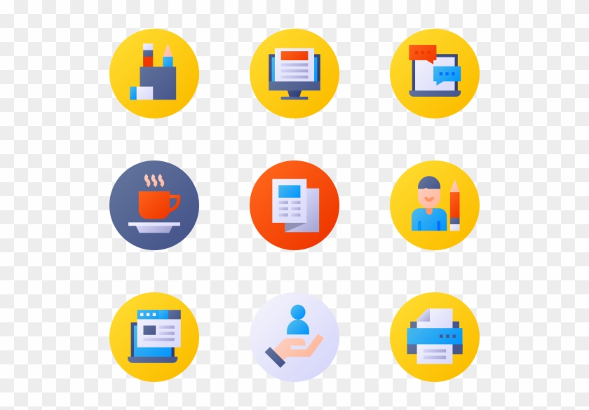 Copywriting - Services Icon Png Color Clipart