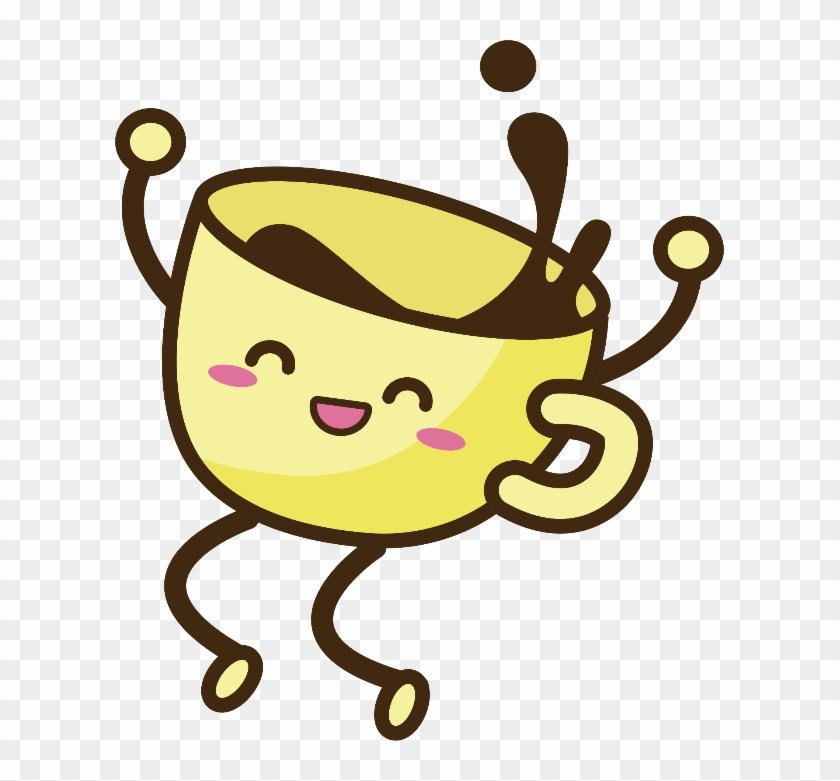#kawaii #coffee #cup #happy #ftestickers - Tasse De Café Dessin Clipart