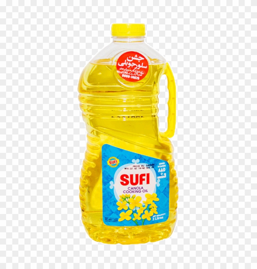 Sufi Canola Cooking Oil Bottle 3 Ltr - Sufi Canola Oil 4.5 Ltr Clipart #3650618