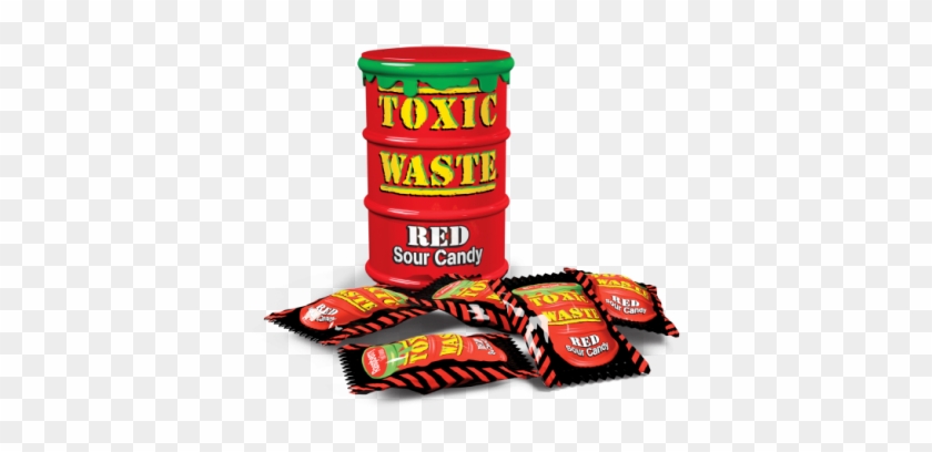 Toxic Waste Red Sour Candy Clipart #3650676