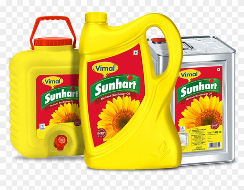 Our Range Of Cooking Oils For Healthy And Happy Cooking - Vimal Sunhart Oil Clipart