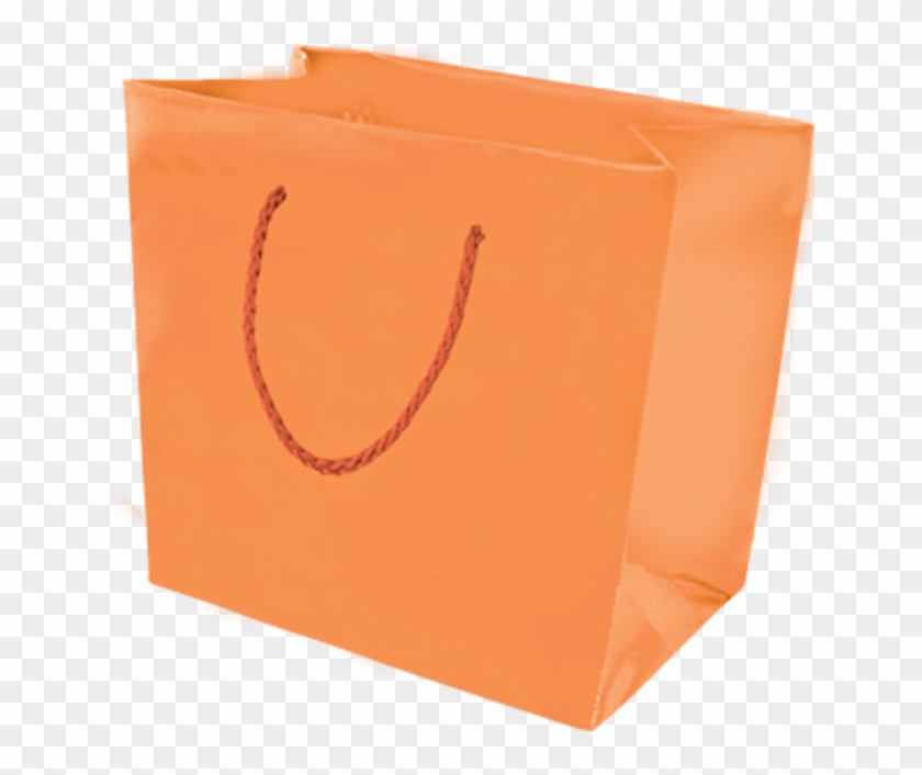 Picture Of Galleria Gift Bag - Orange Gift Bag Png Clipart