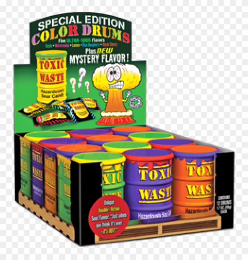 More Views - Toxic Waste Candy Red Clipart #3651185