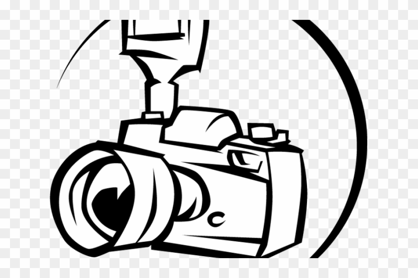 Video Camera Clipart Black And White - Clip Art Camera Png Transparent Png