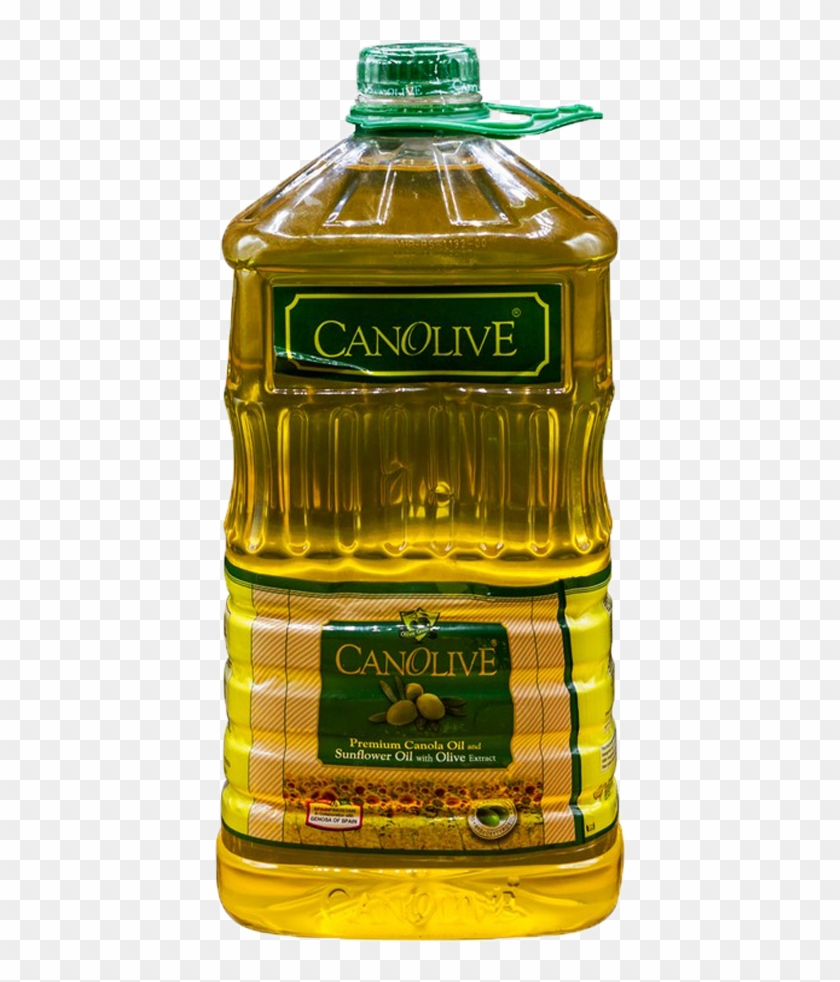 Canolive Premium Canola Oil Bottle 5 Ltr - Plastic Bottle Clipart #3651897