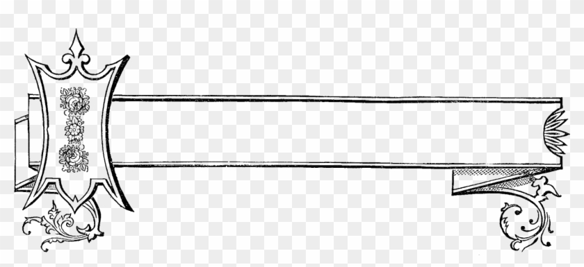 Here's A Lovely Label Digital Stamp That Could Be Used - White Borders And Frames Clipart