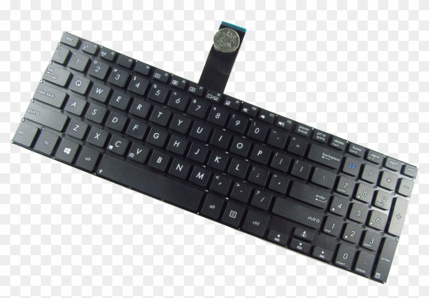B N Ph M Laptop Asus K42 1 - Computer Keyboard Clipart #3652458