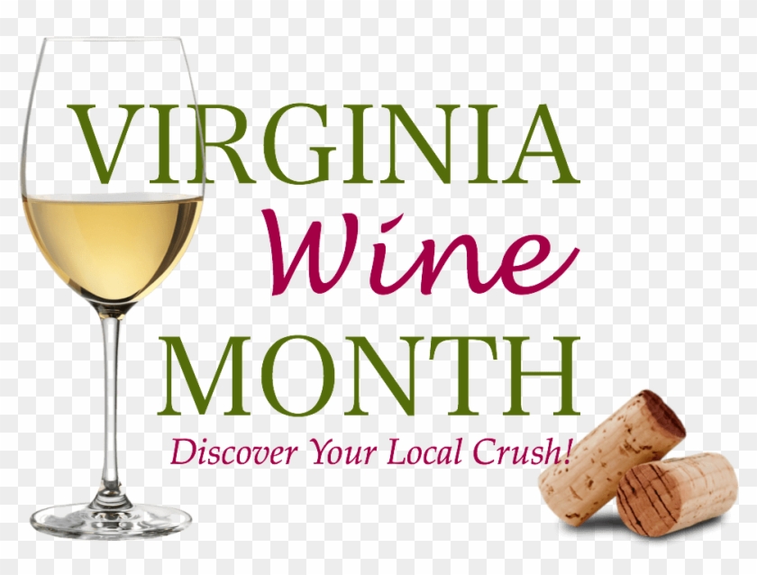 Va Wine Month - Wine Glass Clipart #3652516
