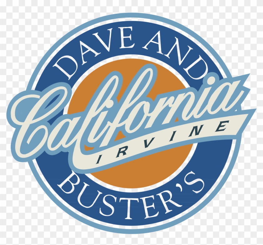 Dave And Buster's California Irvine Logo Png Transparent - Dave And Busters Clipart #3652589