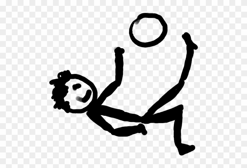 Gol Chilean Played Gingerbread Man Cartoon - Gol De Chilena Png Clipart #3652714